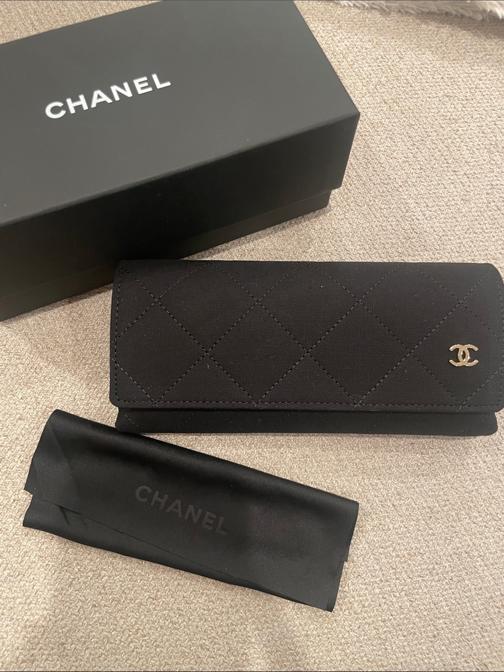 Chanel Sunglasses Case - new in box